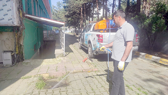 KENT GENELİNDE İLAÇLAMA ÇALIŞMALARI