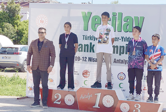 KEREM NAR BOCCE’DE TÜRKİYE ŞAMPİYONU OLDU