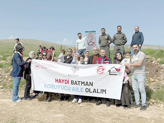 KORUCU AİLELER FİDAN DİKTİ