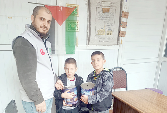 KUMBARADAN GAZZE’YE UZANAN UMUT ELİ