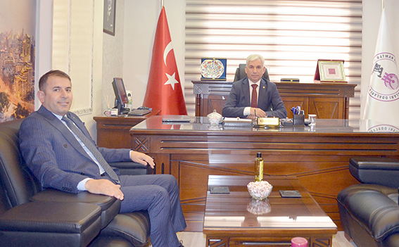 MÜDÜR GÜMÜŞ’TEN BAŞKAN KAPLAN’A ÖNEMLİ ZİYARET