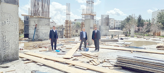 MÜFTÜDEN CAMİ İNŞAATLARINDA İNCELEME