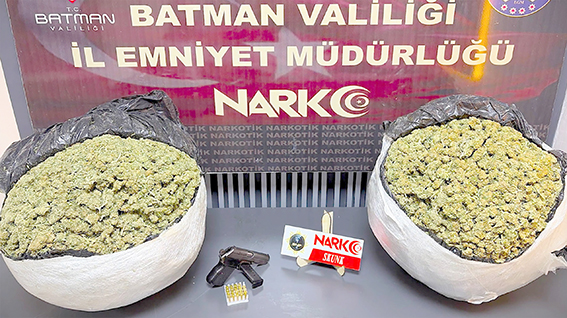 9,4 KİLOGRAM SKUNK ELE GEÇİRİLDİ