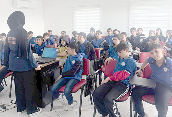 ÖĞRENCİLERE YANGINDAN KORUNMA EĞİTİMİ