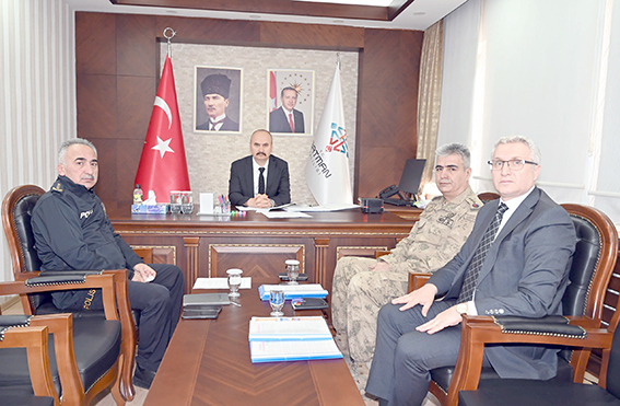 OKUL GÜVENLİĞİ TOPLANTISI YAPILDI