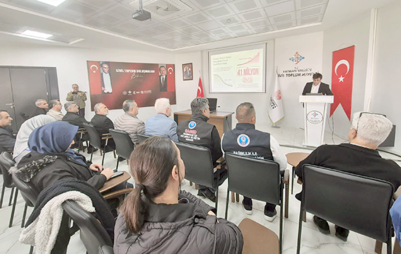 STK TEMSİLCİLERİNE YÖNELİK KALP SAĞLIĞI EĞİTİMİ DÜZENLENDİ