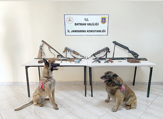 SASON’DA KAÇAK SİLAH OPERASYONU