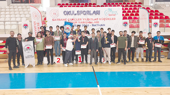 SATRANCIN KALBİ BATMAN’DA ATTI