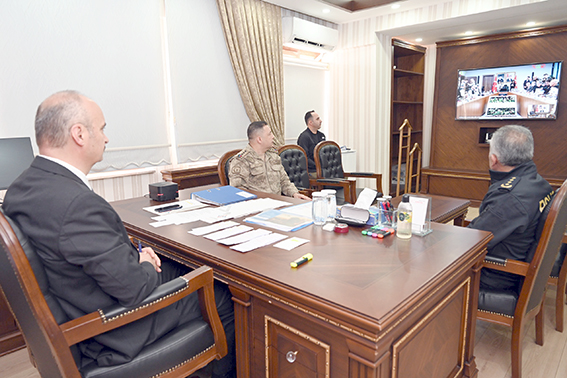 VALİ CANALP, VKS TOPLANTISINA KATILDI