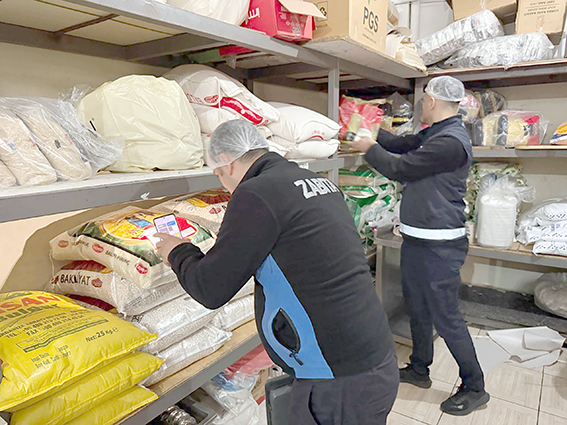 GIDA ÜRETİM YERLERİNE SIKI DENETİM