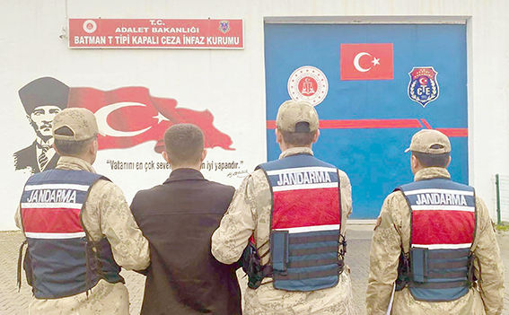 72 ARANAN ŞAHIS TUTUKLANDI