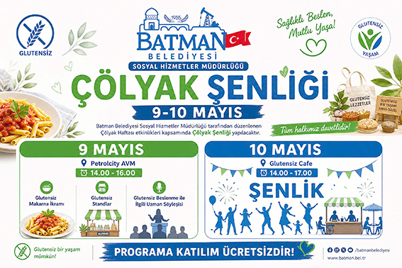 ÇÖLYAK FARKINDALIK HAFTASINA ÖZEL ŞENLİK