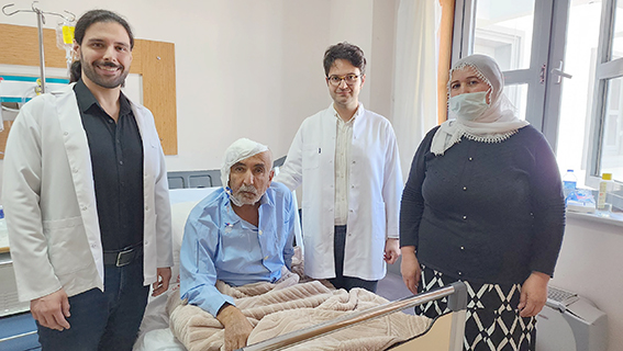DEV BEYİN TÜMÖRÜ BAŞARIYLA ÇIKARILDI