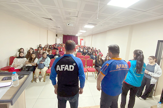HASANKEYF KAMPINDA AFET SEFERBERLİĞİ