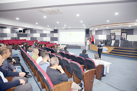 BELEDİYE PERSONELİNE İSG EĞİTİMİ