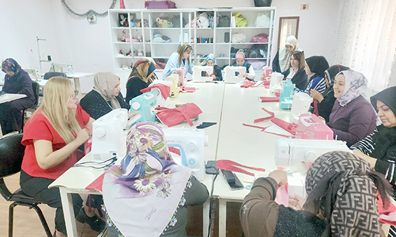 KADIN TERZİLİĞİ KURSU BAŞLADI