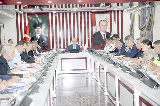 KURBAN BAYRAMI TEDBİRLERİ MASAYA YATIRILDI