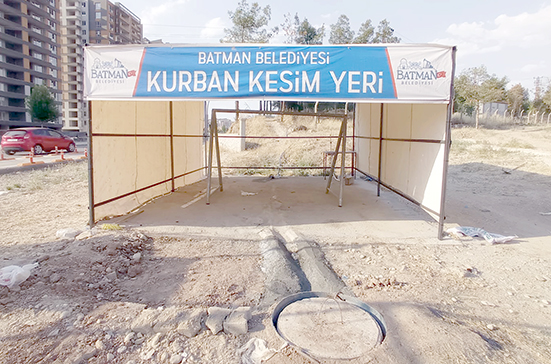 KURBAN KESİM VE SATIŞ YERLERİ AÇIKLANDI