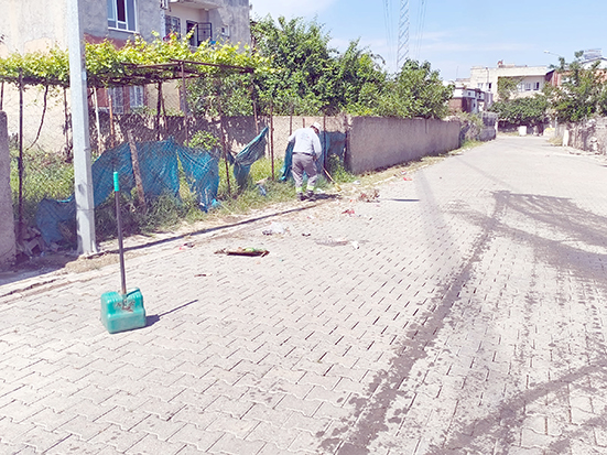 MAHALLELERDE YOĞUN TEMİZLİK ÇALIŞMASI