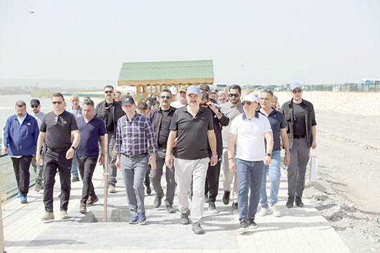 MAVİ-YEŞİL’DE ÇALIŞMALAR HIZ KESMEDEN DEVAM EDİYOR