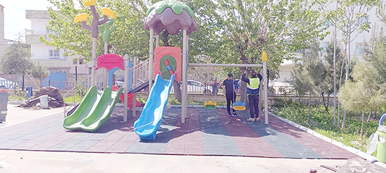 OKUL BAHÇELERİ VE PARKLARA YENİ NESİL OYUN GRUPLARI
