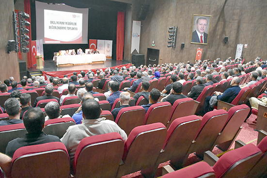 OKUL MÜDÜRLERİ TOPLANTISI YAPILDI