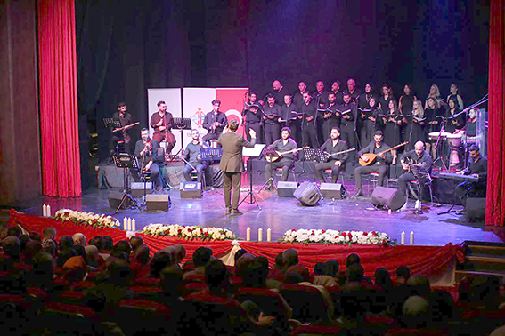 ÖZGÜN EZGİLER KONSERİNE YOĞUN İLGİ