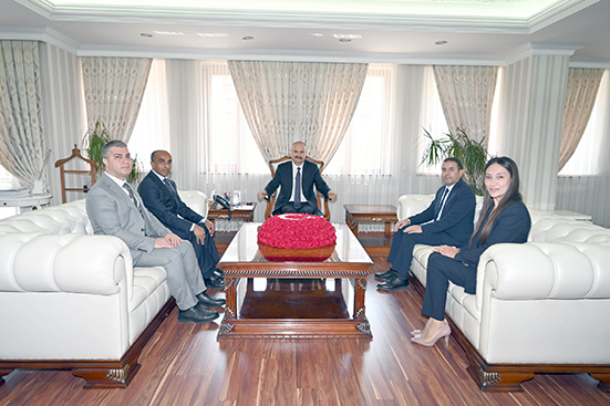 VALİ CANALP’A SGK HAFTASI ZİYARETİ
