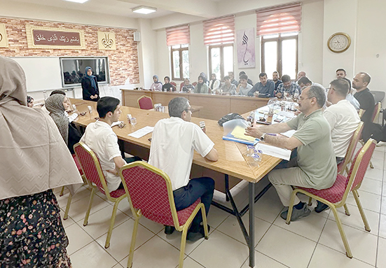 40 HADİS ANLAMIYLA EZBERLEME YARIŞMASI DÜZENLENDİ