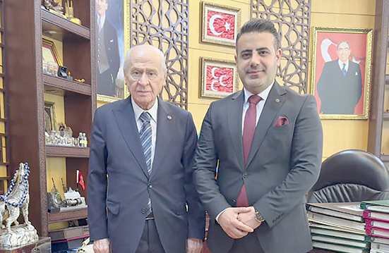 BAŞKAN ÇETİN’DEN BAHÇELİ’YE ZİYARET