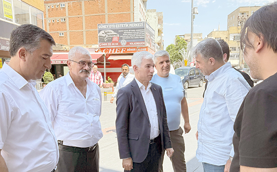 “SORUNLARI SAHADA DİNLİYORUZ”