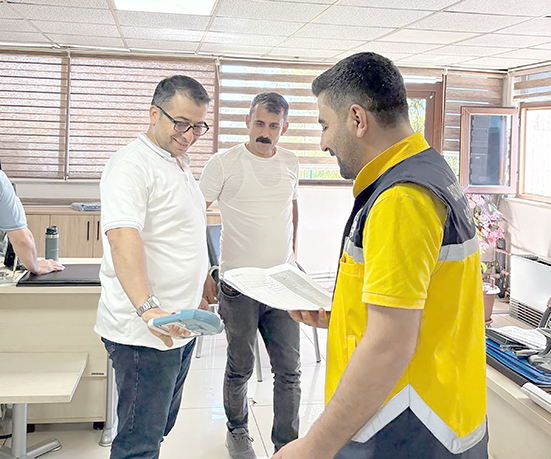 BATMAN BELEDİYESİ PERSONELİNE HAREKET YAŞI TESTİ