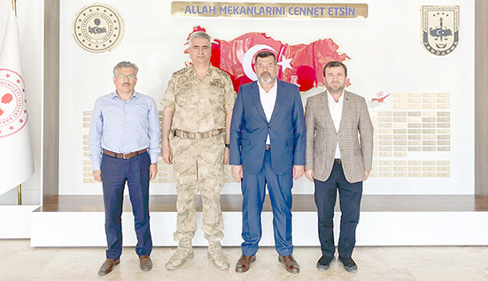 İL MÜFTÜLÜĞÜNDEN JANDARMA TEŞKİLATINA ANLAMLI ZİYARET
