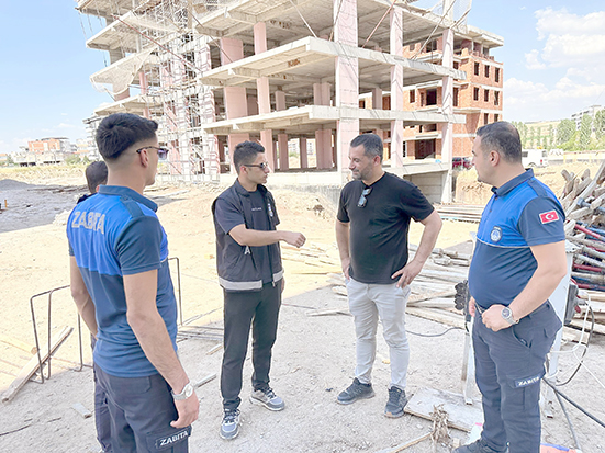 ZABITADAN İNŞAATLARA YKS ZİYARETİ