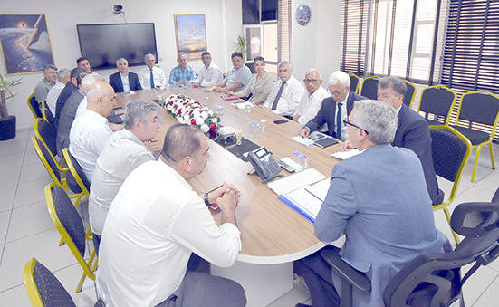 HAFTALIK KOORDİNASYON VE DEĞERLENDİRME TOPLANTISI YAPILDI