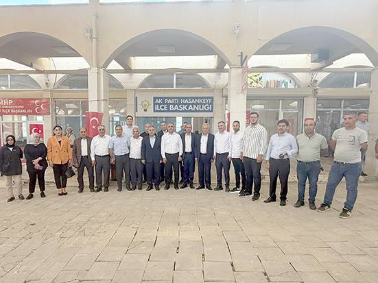 İL BAŞKANI ŞANSİ’DEN İLÇELERDE YOĞUN MESAİ
