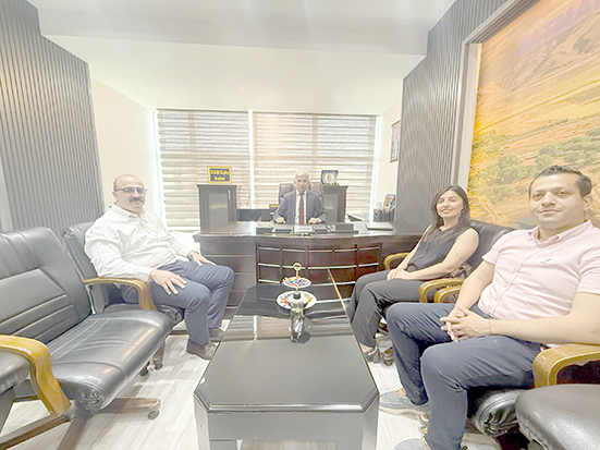 İL MÜDÜRÜ NERSE’DEN BAŞKAN KAPLAN’A ANLAMLI ZİYARET