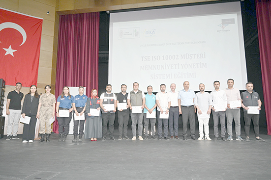 BATMAN’DA KAMUYA ISO 10002 STANDARDI