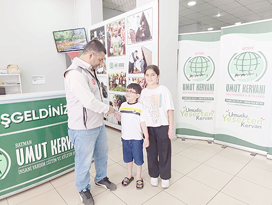 GAZZE’DEKİ ÇOCUKLARA UMUT OLDULAR