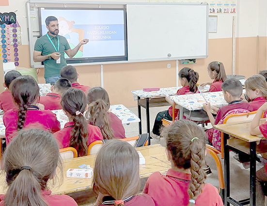 KAYAPINAR’DA SAĞLIK ELÇİSİ PROGRAMI DÜZENLENDİ