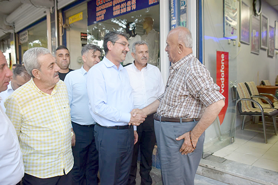 KOZLUK TEŞKİLATINI DİNLEDİ
