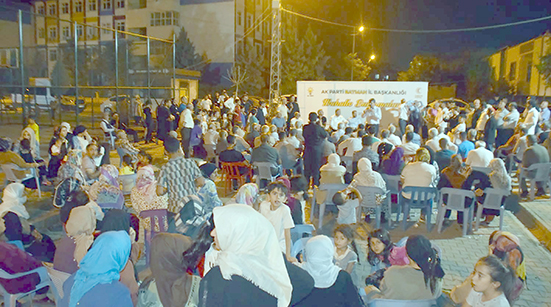 NASIROĞLU, HUZUR VE YEŞİLTEPELİLERLE BİRARAYA GELDİ