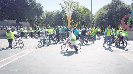 PEDALLAR BU KEZ SAĞLIK İÇİN DÖNDÜ