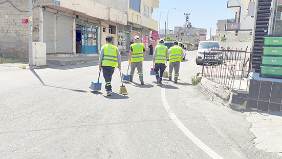 PETROLKENT’TE TEMİZLİK ÇALIŞMASI SÜRÜYOR