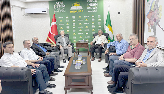 SAADET PARTİSİ’NDEN HÜDA PAR’A ZİYARET