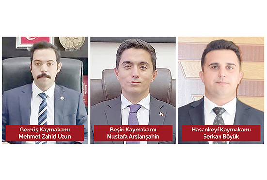 BATMAN’DA VALİ YARDIMCILARI VE KAYMAKAMLAR DEĞİŞTİ