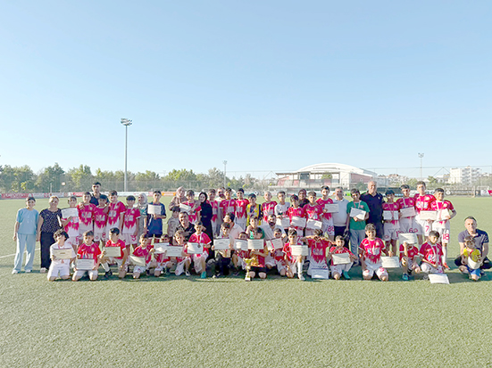 19 MAYIS SPOR’A ÖDÜL JESTİ