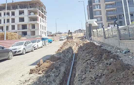 YENİ İMAR ALANLARINDA ALTYAPI HAMLESİ