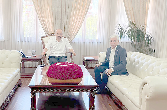 BAŞKAN KAPLAN’DAN VALİ CANALP’A ZİYARET
