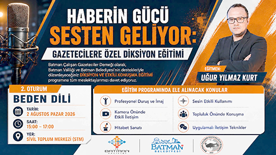 “HABERİN GÜCÜ, BEDEN DİLİYLE PEKİŞECEK”